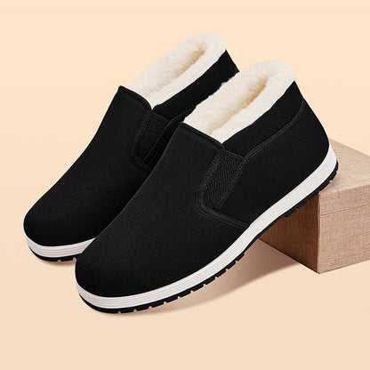 Kyle – Heren Katoenen Winterschoenen met Antislip Grip