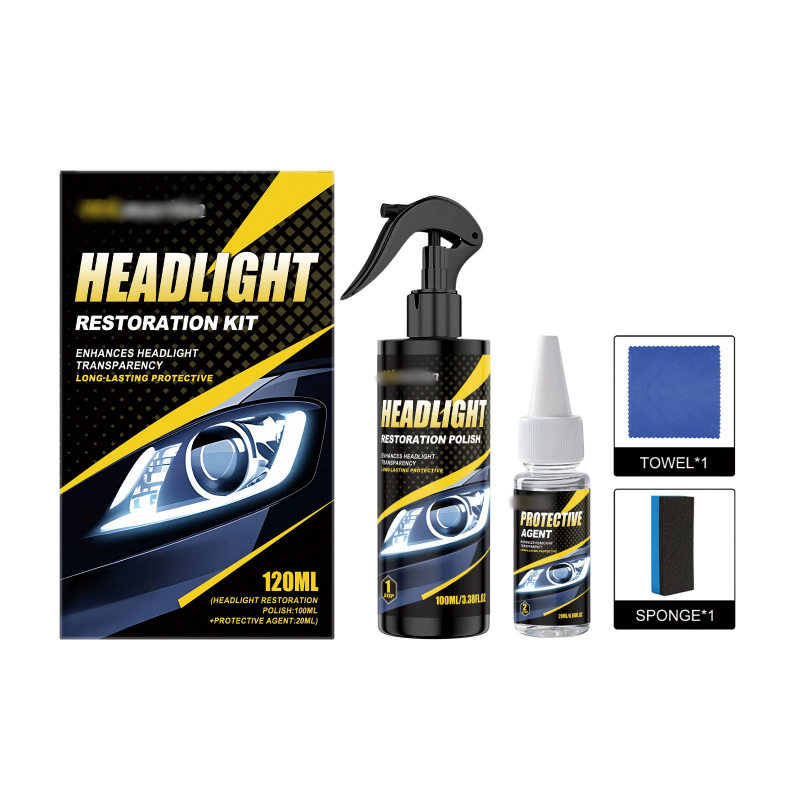 ClearBeam Set — Koplamp Herstel Kit | 50% KORTING
