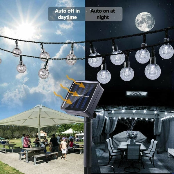 SolarGlow — Tuin Lichtsnoer | 50% KORTING