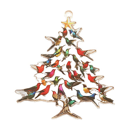 Winterly – Kolibrie 2D acryl kerstversiering | 1+2 GRATIS