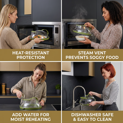 CleanShield — Magnetron-voedseldeksel | 50% OFF