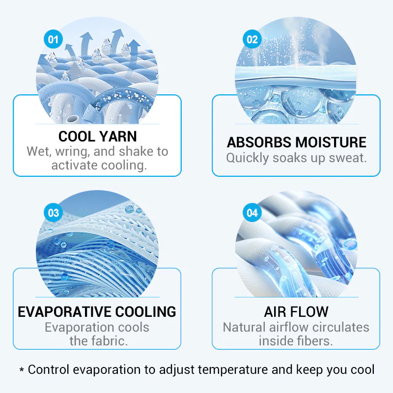 CoolSnap — Direct Verkoelende Handdoek | 1+2 GRATIS