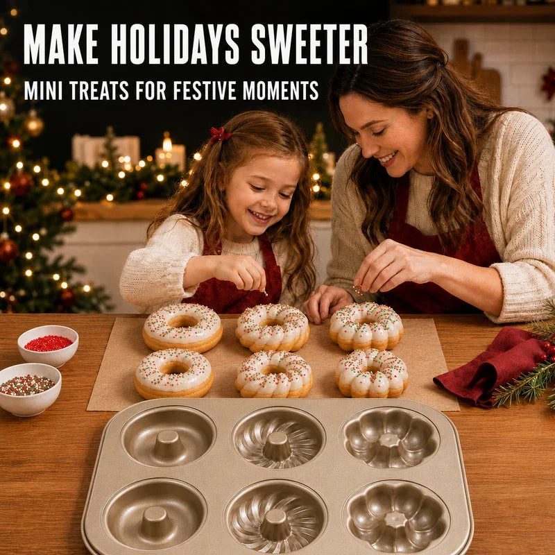 SweetCurve Mini Cakevorm — Perfecte Bakmomenten