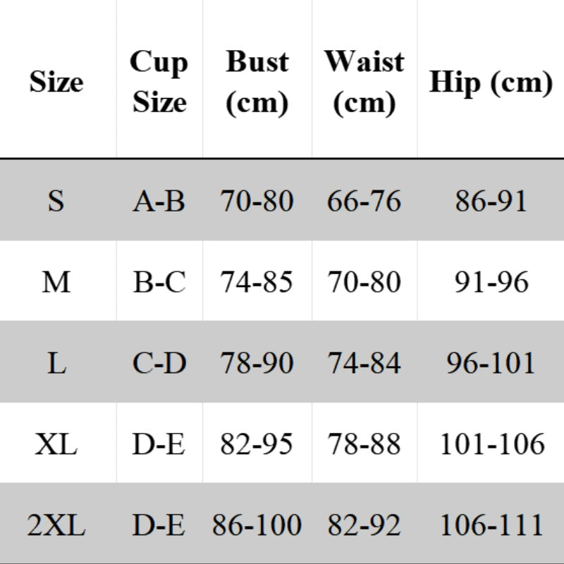 Maya – Dames Tweedelig Badpak met Getailleerde Taillelijn