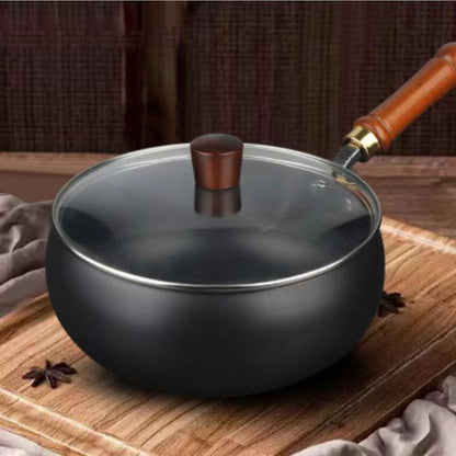 Premium Gesmede Stalen Wok – Ontketen de Meesterschap van Smaak