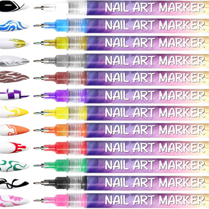 PrismPix Nagelontwerp Pennen – Prachtige Nagels, Direct