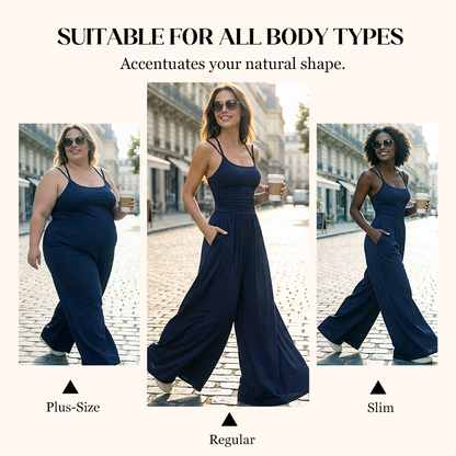 Sophie — Ademend Zomer Jumpsuit | 50% KORTING