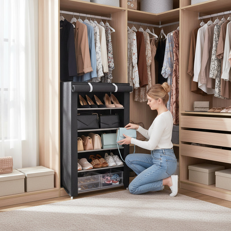 StrideNest – Schoenen Organizer Kast | 50% KORTING