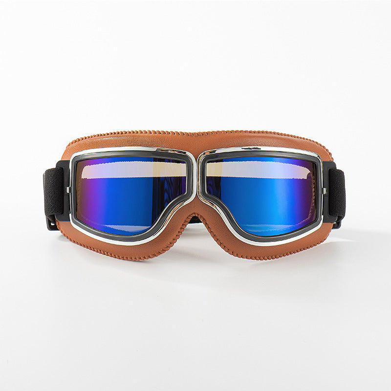 RideGuard — Vintage Rijdersbril | 50% KORTING