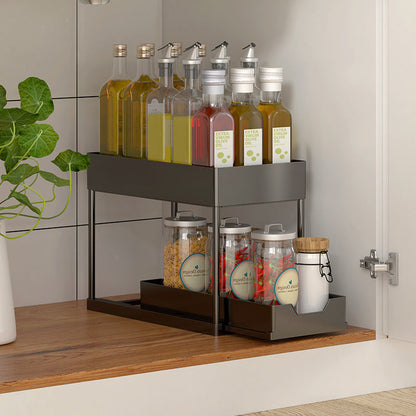 CabinetPro — Uitschuifbare Kast Organizer | 50% KORTING