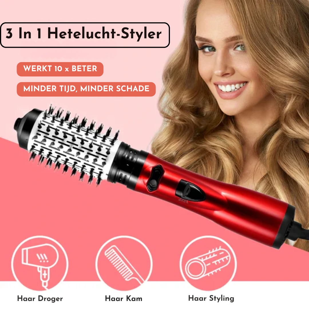 FlexiStyle - 3 In 1  Haarstyler | 50% KORTING