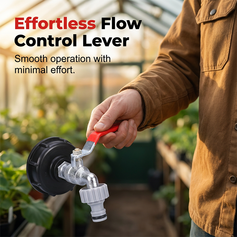 ForgeFlow Messing Kraan — Moeiteloze, Precieze Waterregeling