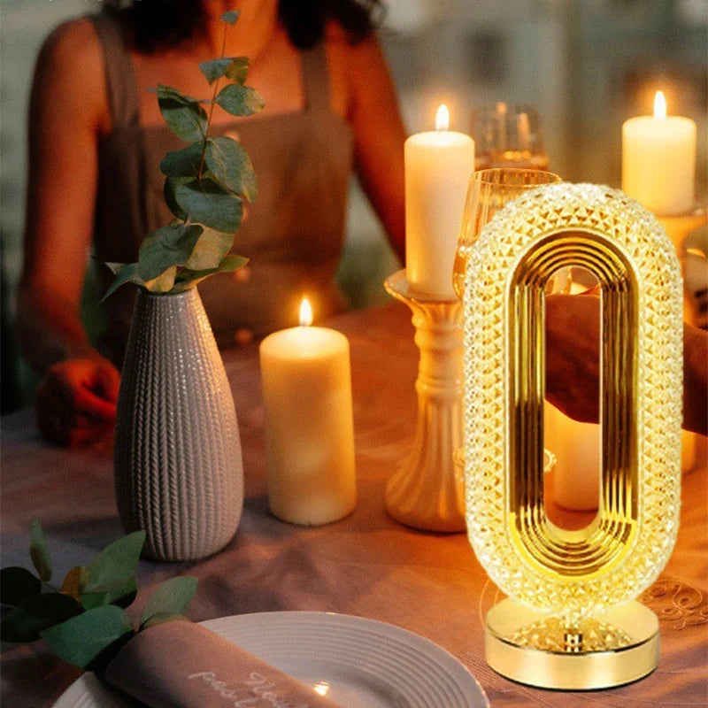 Touchlamp – Voor zachtere avonden