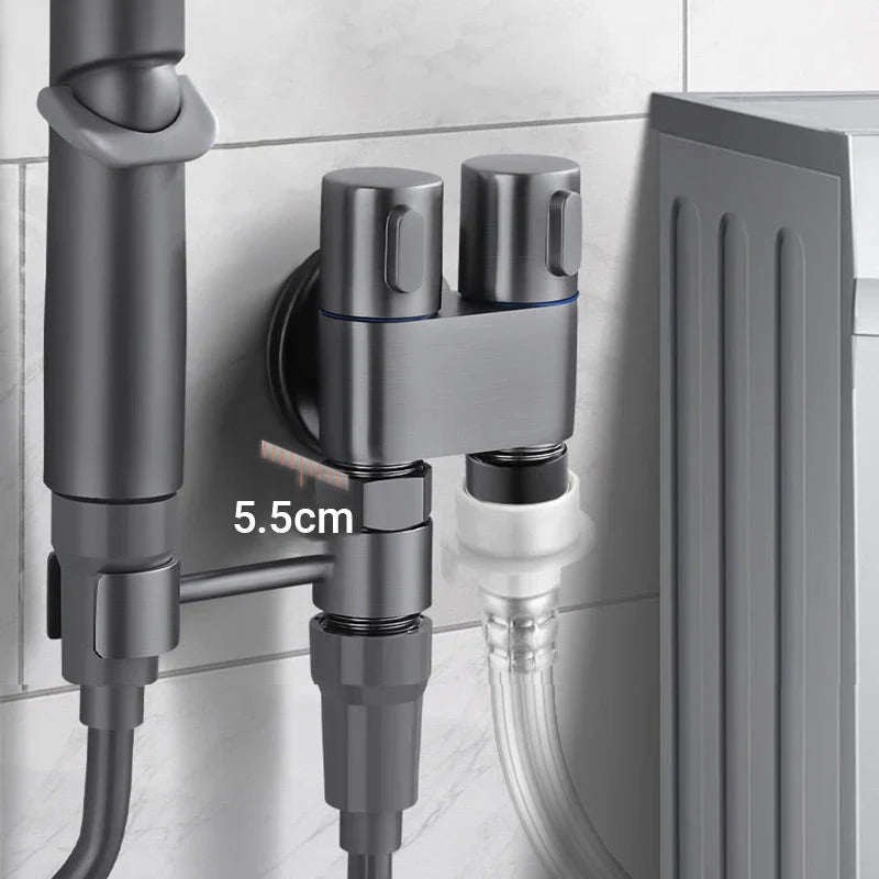 PerfectFlow Set met Klep en Bidetspuit — Volledige Controle, Ultieme Frisheid
