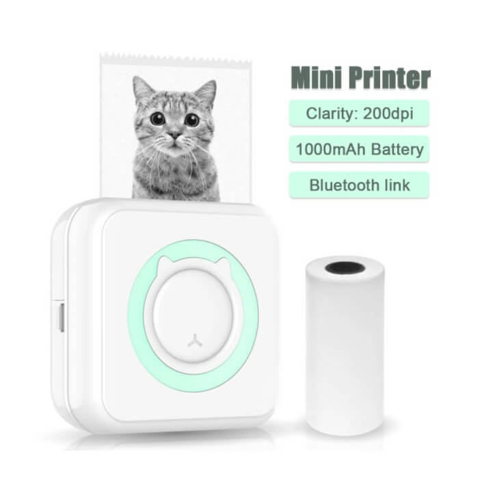 PocketPix – Slimme draadloze miniprinter | 50% KORTING