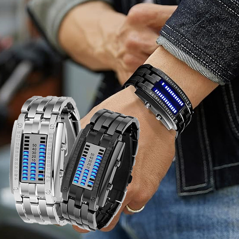 BinaryLux — Binair LED-Horloge | 50% KORTING