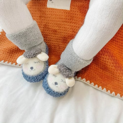 Ava – Babysokken van katoen met antislip en warmteregulatie