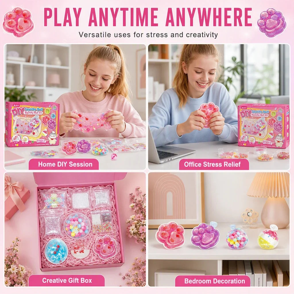 Creative PlushiClaw Set — Ontstress door te drukken