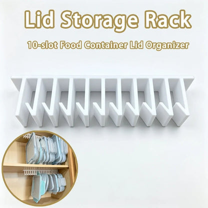 SleekStack dekselorganizer — Transparante kasten, stille kookervaring