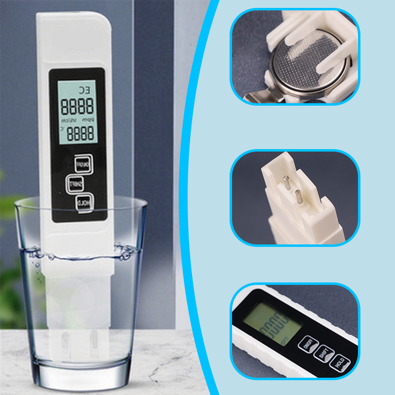 PureSafe TDS Meter — Directe Waterveiligheid