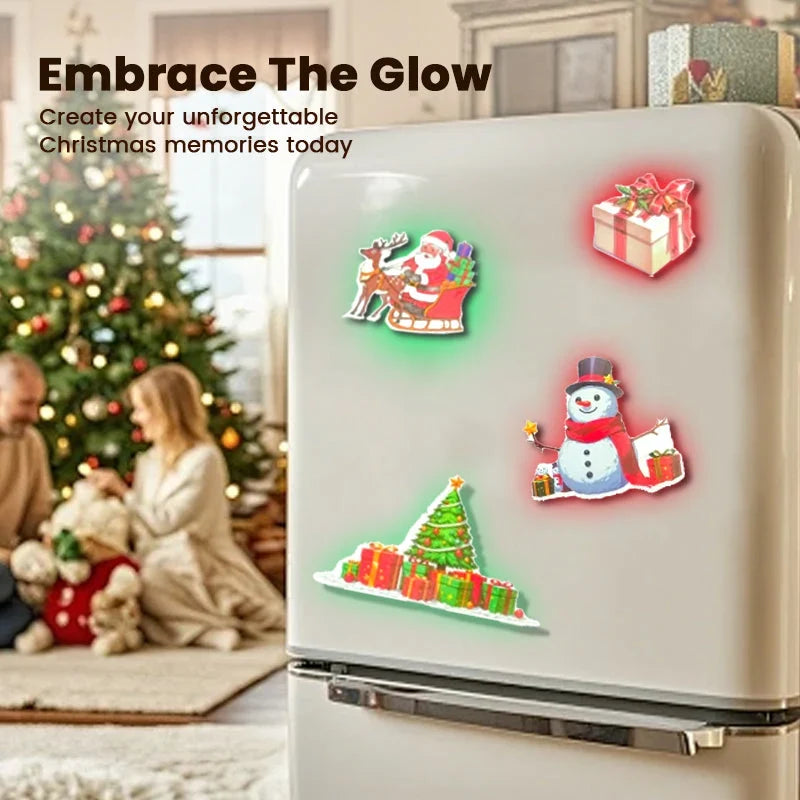 MerryGlow-kerststickers – Verspreid kerstmagie