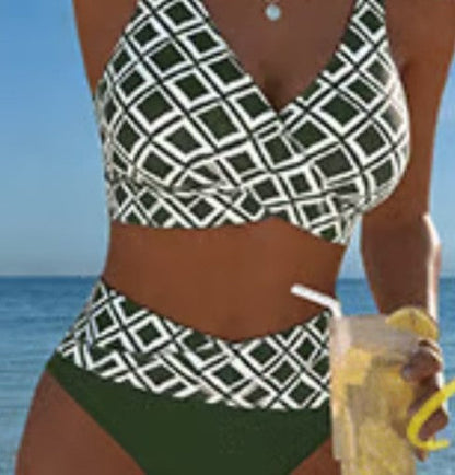 Heidi — Hoge Taille Bikini met Vormgevende Pasvorm