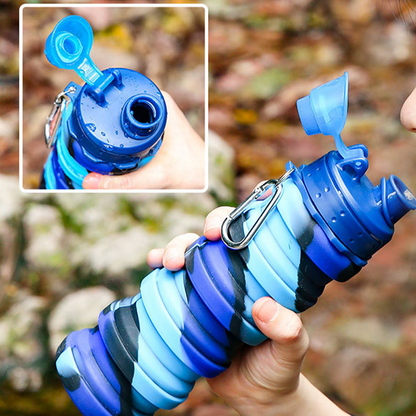 Opvouwbare waterfles – Pure hydratatie, waar dan ook