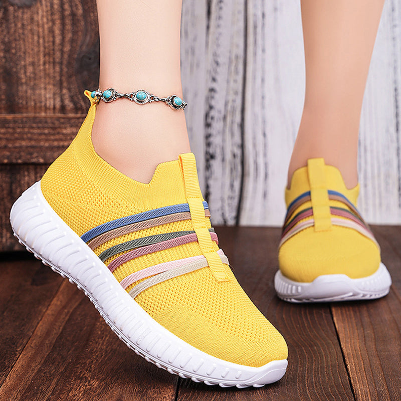 Elise — Ademend Mesh Schoenen met Boogondersteuning