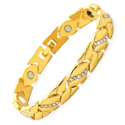 Sophie – Magnetische Bladarmband voor Dames met Elegant Ontwerp