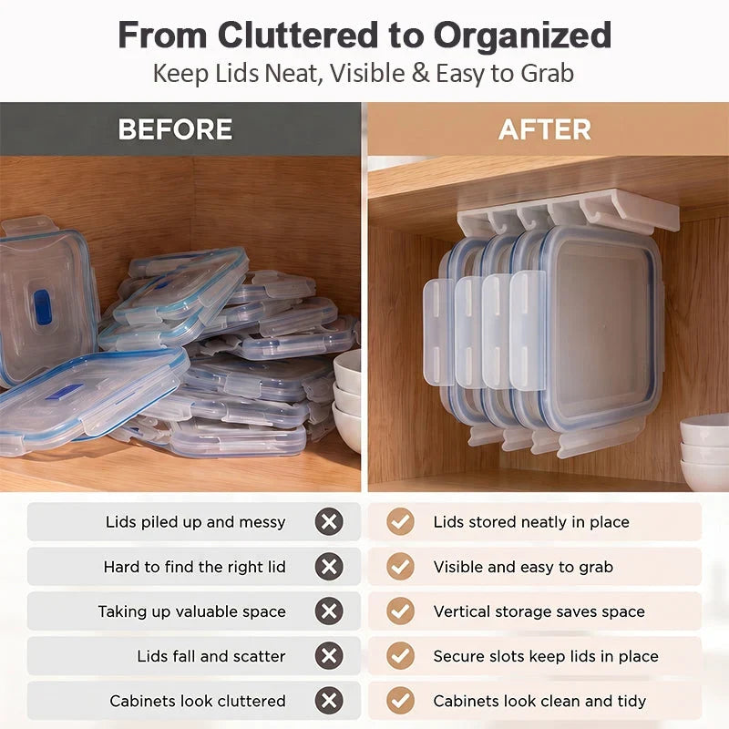 Deksel Organizer – Direct Bestellen, Stressvrij