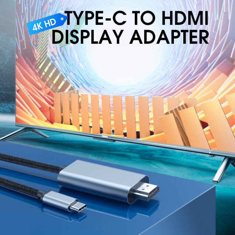 Type-C naar HDMI Adapter — Indrukwekkend Scherpe Beeldkwaliteit