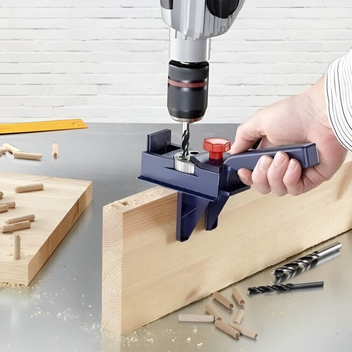 DrillAligner – Altijd Perfect Rechte Gaten | 50% KORTING