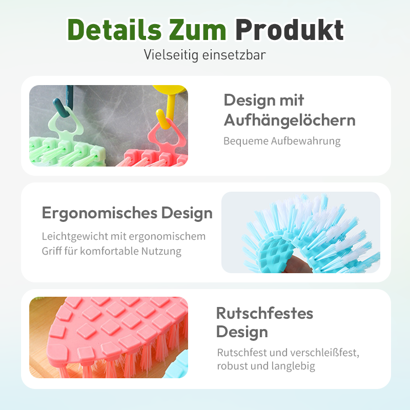 FlexiClean Borstel — Vlekkeloze Bereik, Moeiteloze Controle | 4+4 GRATIS