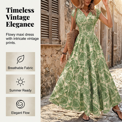 Clara — Florale Elegantie Jurk | 50% KORTING