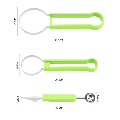 FruitMaster - 3-in-1 multifunctionele fruitsnijder | 1+2 GRATIS