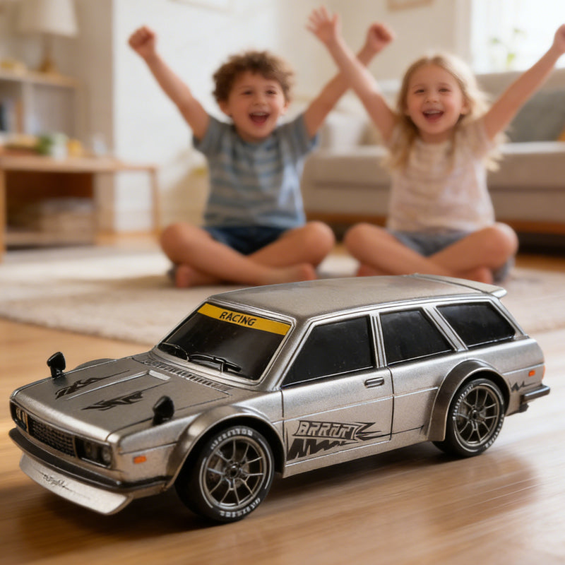 DriftRacer – Retro RC Driftwagen | 50% KORTING