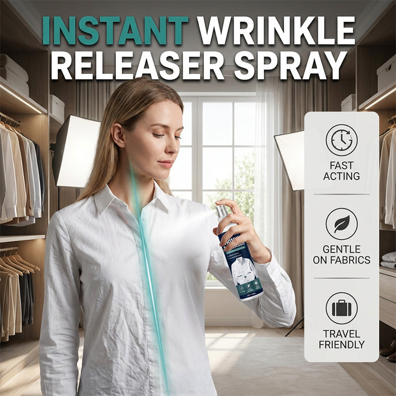 WrinkleAway Spray – Direct Rimpelvrij Overal