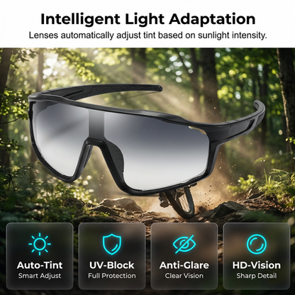 AdaptiveVision — Sport Zonnebril | 1+1 GRATIS