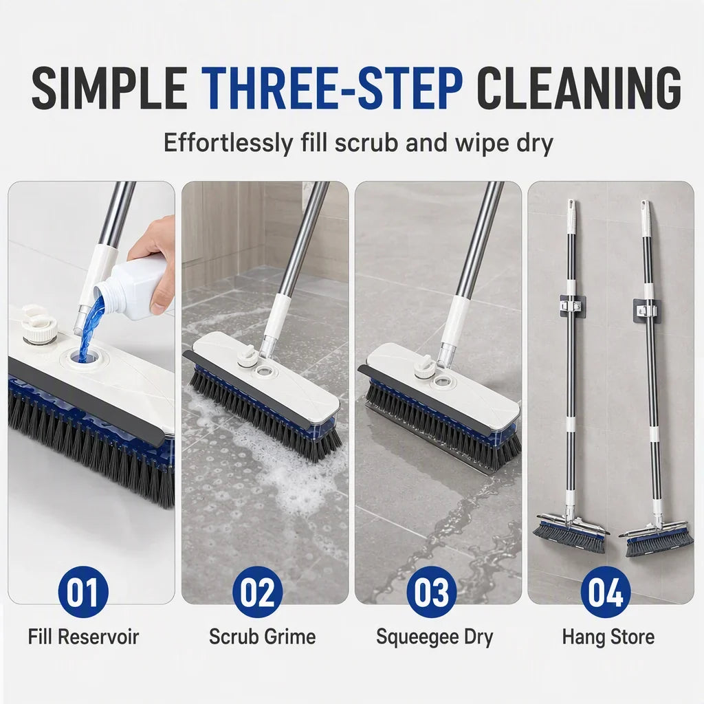 EasyScrub Pro – Dieptereiniging, stressvrij