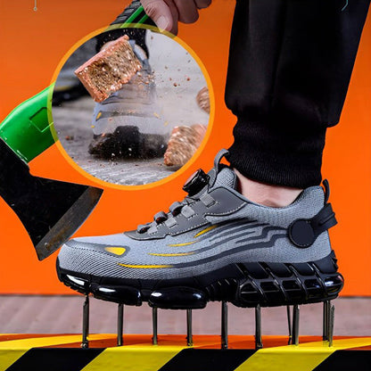 Jasper – Heren veiligheidssneakers met schokabsorberende zool