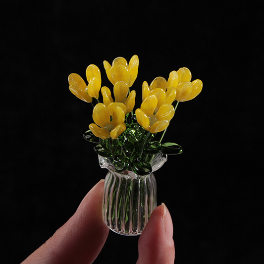 MiriFlor Mini Glazen Bloemen — Moeiteloze Kleurenmagie