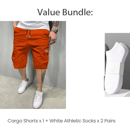 David — Lichtgewicht Cargo Shorts | 1+1 GRATIS