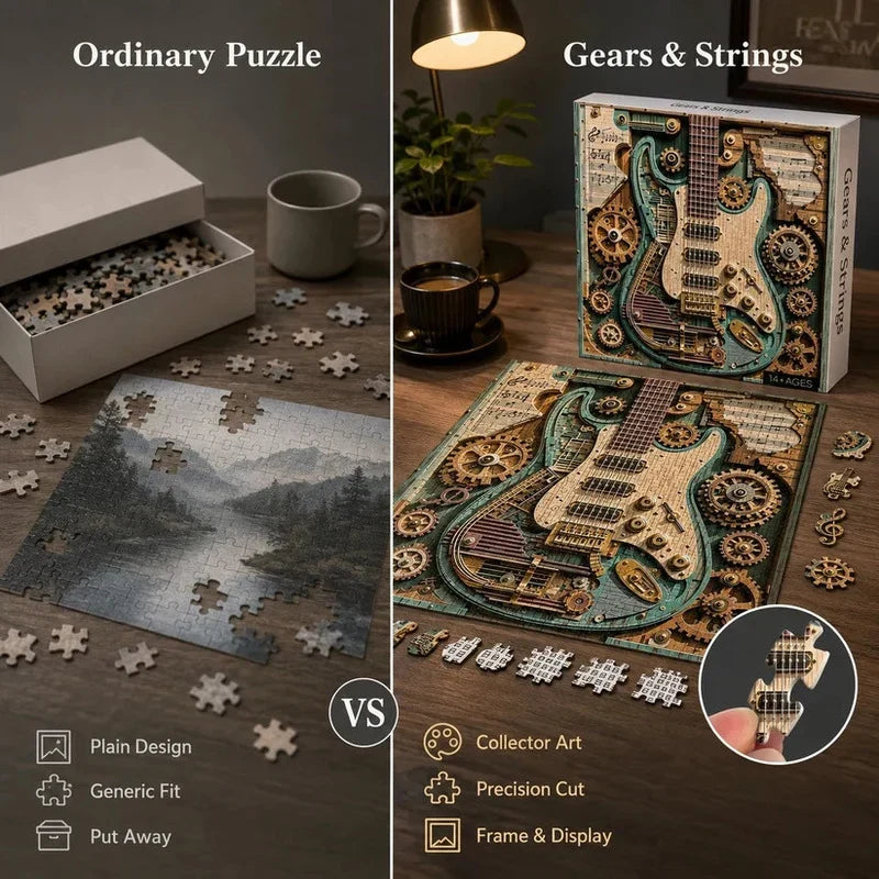 IronPulse Gitaarpuzzel — Ontsteek Focus, Ontwikkel Meesterschap