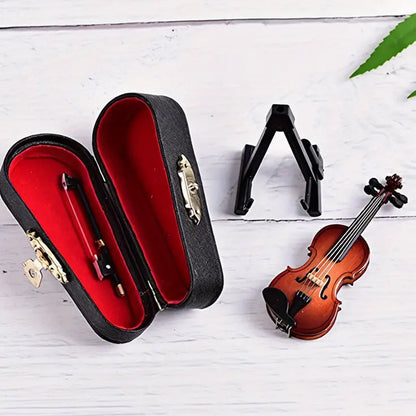 Miniatuur Viool Set – Verhoogt Direct Je Gemoedstoestand