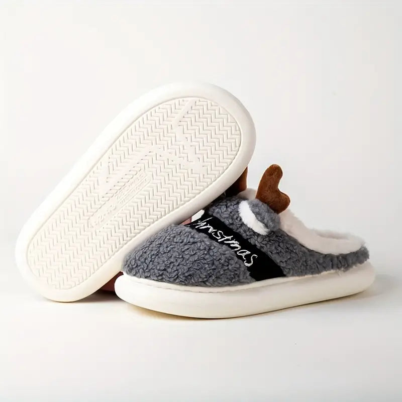 Kerst rendier pantoffels | 50% KORTING