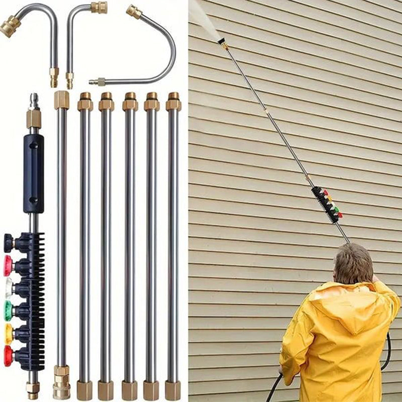 SkySculpt Set — Telescopische Reinigingsstang | 50% KORTING