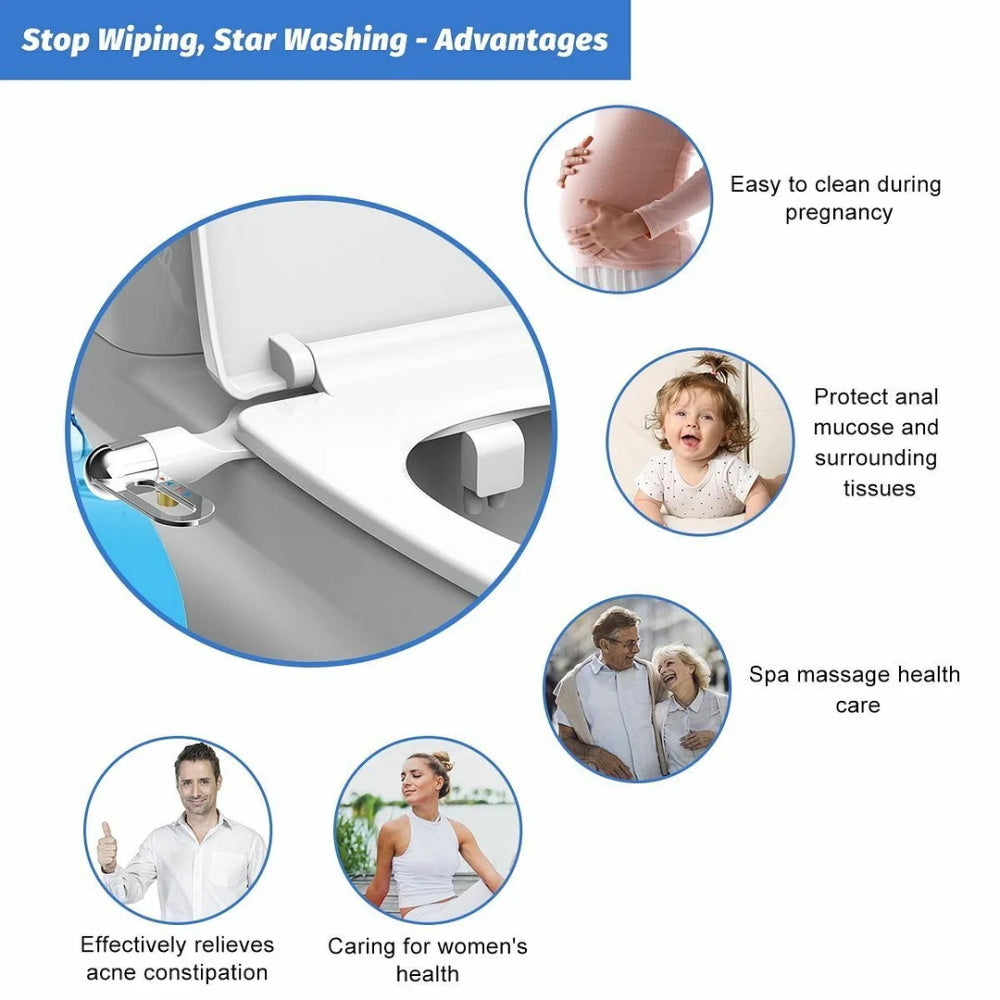 AquaPure — Breeze Bidet Opzet  | 50% KORTING