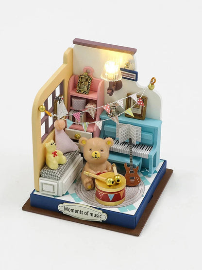 CozyNest Miniatuur Huizenpakket — Creëer Duurzaam Plezier