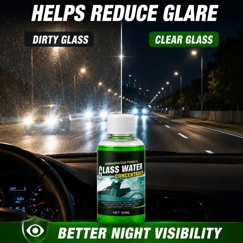 CrystalPure Glasverbeteraar — Direct Heldere, Veiliger Ritten - 50ml