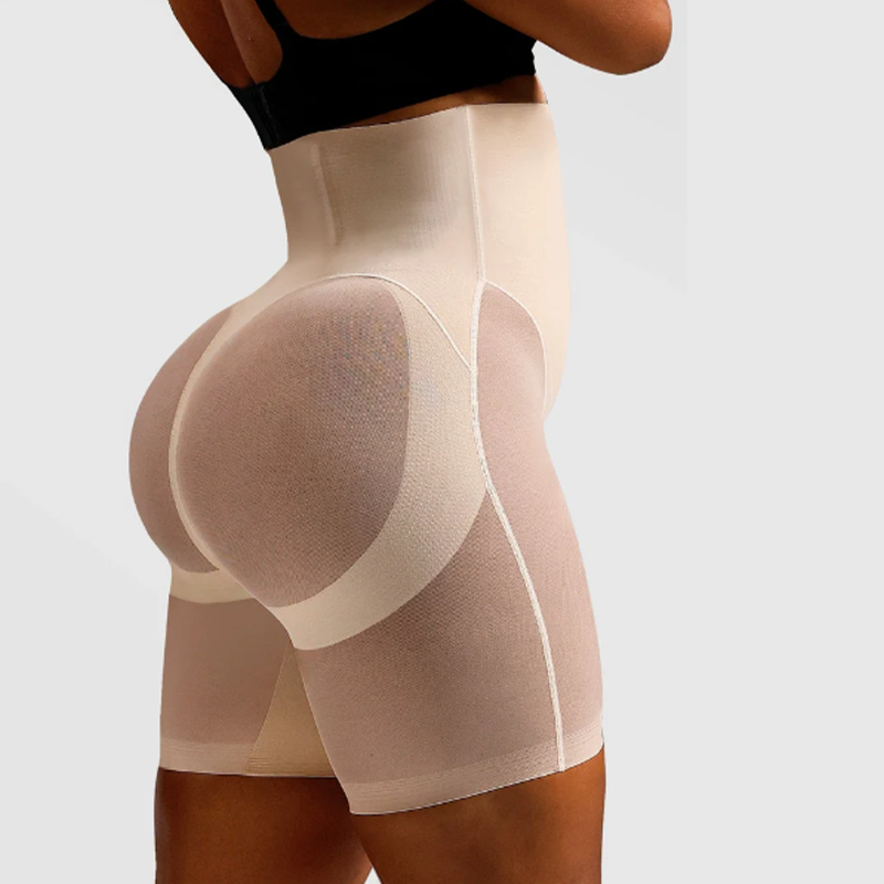Ella – Ademend Mesh Shapewear Short met Billift